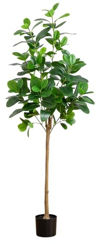Nearly Natural 5ft. Artificial Audrey Ficus Tree