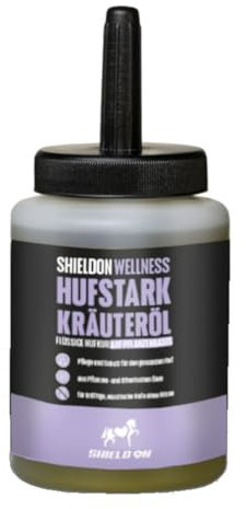 Shield On Hufstark Kräuteröl, 450ml - Huföl für Pferde