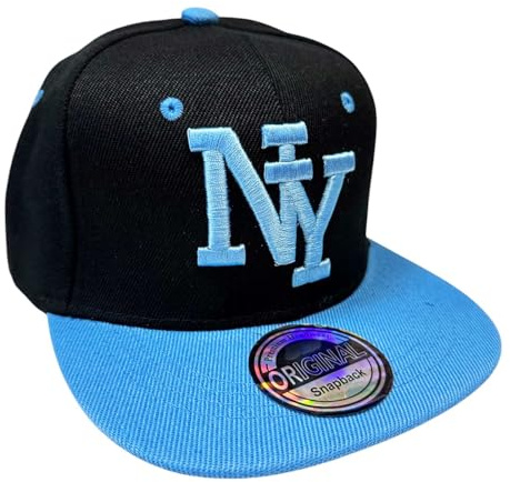 Jeamis Kinder NY Kappe Kids USA Sommer Snapback Baseball Cap Cappy Unisex Trucker Starter Basecap Mütze Hawaii Kult für Junge und Mädchen