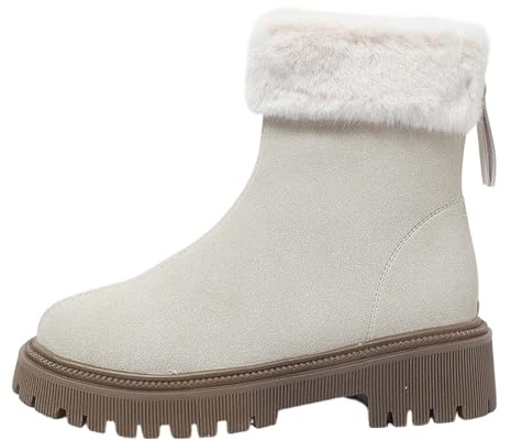 Apres Ski Femme Bottes De Neige Botte Hiver Chaussures Montantes Randonnée Chaude Grand Froid Bottine Après-Ski Chaussure Bottines Fourrées Pour Boots Apres-Ski D'hiver Fourrée Imperméable Snow