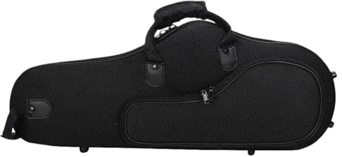 Gigbag für Altsaxophon Wasserabweisende Gigbag for Altsaxophon aus Oxford-Stoff, dicke Box, weiches Saxophonetui mit verstellbarem Schultergurt