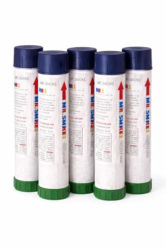 PLATINUM PIROTECNICA Fumogeni Colorati Smoke 1, Categoria 1, Confezione da 5 Pezzi