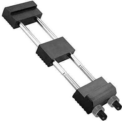 Kota Japan Stainless Steel Adjustable Whetstone Holder with No-Slip Rubber Base - Universal Sharpening Stone Base for 6–8.5 Inch Water Stones - Heavy Duty Non-Skid Knife Sharpening Stone Support Rack