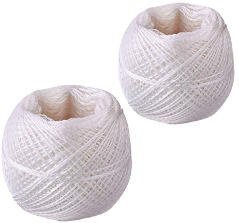 Westmark Spago da cucina, 2 pezzi, Lunghezza: 60 m, Poliestere, Bianco, 15212260