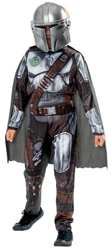 Rubies - Star Wars Officiel - Déguisement The Mandalorian (enfant) - Taille 10-12 ans