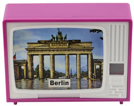 Freak Scene Gucki - klick-Fernseher - Berliner Sehenswürdigkeiten pink