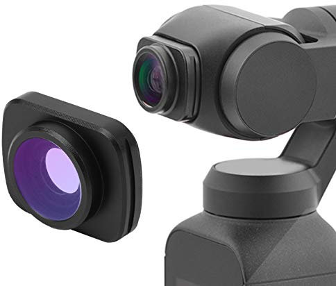 Wide Angle Lens, Magnetic Anamorphic Camera Lens Aluminum Alloy Optical Glass Wide Angle Lens for DJI OSMO Pocket