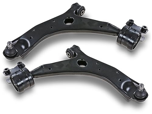 BESTPRICE 2x Brazo de control del eje delantero inferior izquierdo y derecho compatible con AUDI A4 B6 (8E2) (8E5) (8H7), A4 B7 (8EC) (8ED) (8HE), SEAT EXEO (3R2) (3R5)