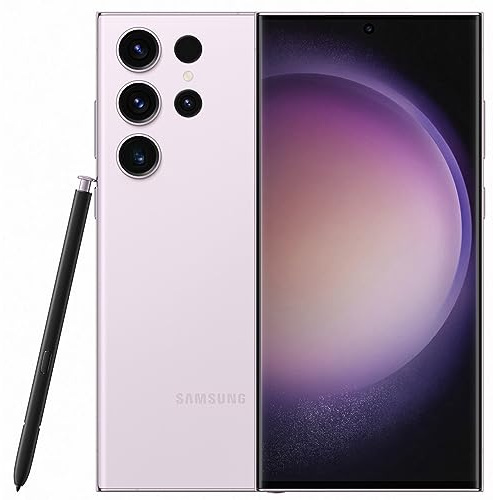 Samsung Galaxy S23 Ultra Smartphone Android 5G 12Go RAM AI Display 6.8 Dynamic AMOLED 2X Fotocamera 200MP 5.000 mAh (Violet, 256 Go)
