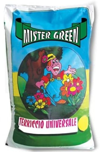 21 SHOP® Terriccio Universale Mister Green 5 Litri Per Piante Fiori Bulbi Terra Orto