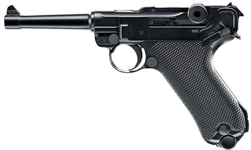 Umarex Legends P08 blowback CO2 (4,5mm) | Pistola de Aire comprimido (balines de Acero). Arma de Co2. Calibre 4,5mm