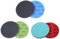 Glasreparatur-Kit Schleifen Polieren Schleifscheibe Mesh Netz Schleifpads Kit für Glasschadenentfernung, 3 Stück/Packung (5 Zoll)