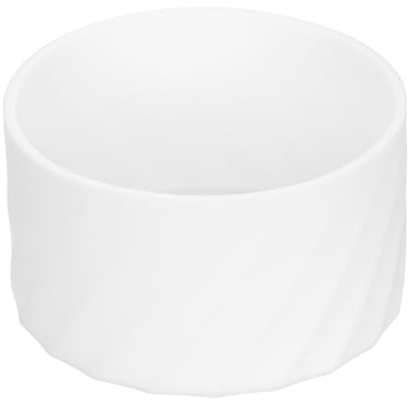 sourcing map Silicone Boot Sleeve, Non-slip Water Tumbler Bottom Sleeve Protector Cover for Water Bottles Tumbler, White