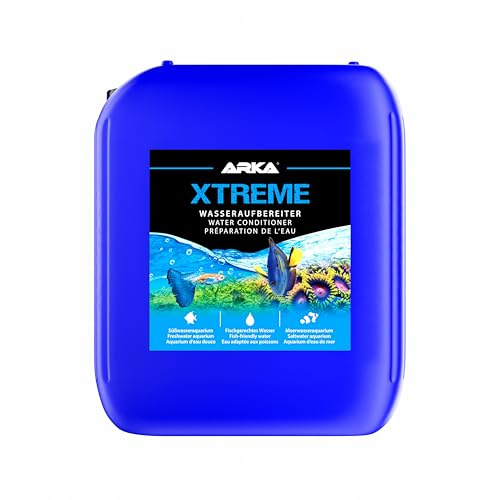 Wasseraufbereiter Aquarium 5000 ml - Xtreme Leitungswasser Fischgerecht | neutralisiert Chlor, Schwermetalle, Ammoniak, Nitrit, Aquariumwasser naturnah, Wasserwechsel, Neustart Süßwasser Meerwasser