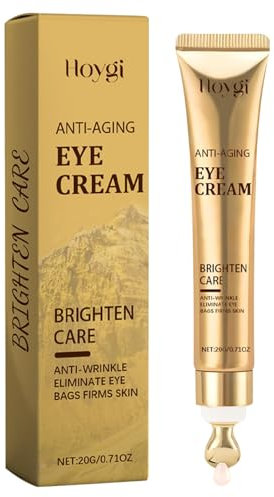 Crema Contorno Occhi Caffeina,Crema Contorno Occhi Antirughe,Crema Contorno Occhi Occhiaie,Rimuovi le Occhiaie,Riduce Borse e Linee Sottili,Crema Sotto Gli Occhi Per Uomini E Donne 20ml