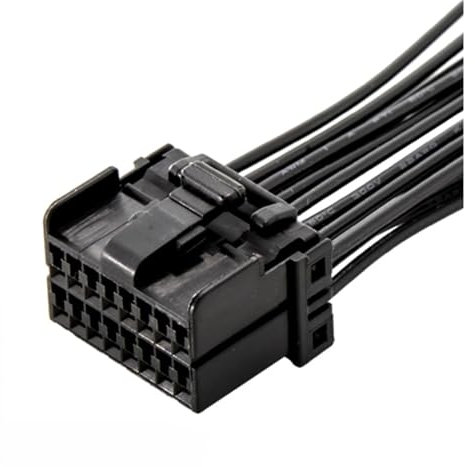 6 8 12 16 20 Pin 1.2mm Spina alzacristallo for auto con guaina con cavo Connettore elettronico Cablaggio 174047-2/174045-2(16P Wire Harness)