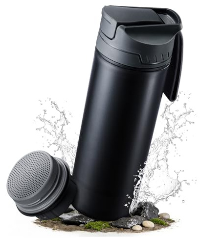 Wothfav Borraccia Filtrante Outdoor 650 ml，Filtrazione 0,1-0,02 μm，1500L，elimina il 99,9% di batteri，particelle，metalli pesanti，perfetta per survivalisti，escursionisti，campeggiatori e viaggiatori