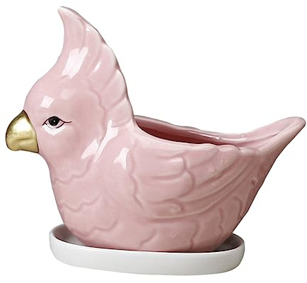 GALPADA Grazioso Vaso in Ceramica Con Animali Dei Cartoni Animati E Cactus Perfetto Per Compleanno E Natale