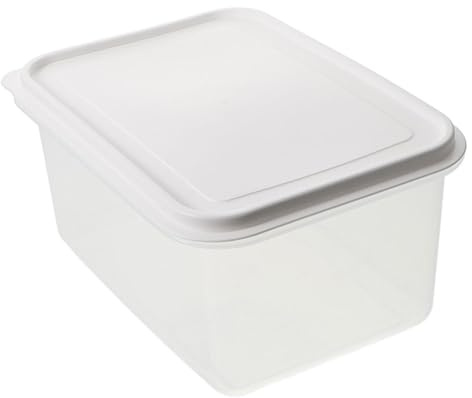 Gatuida Wiederverwendbare Gärbox für Pizzateig aus Kunststoff 12l mit Deckel Platzsparender und Praktischer Teiggärbehälter für Küchenaufbewahrung