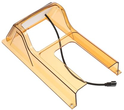 HOMSFOU Housse Étanche Solaire pour Sonnette Vidéo sans Fil Protection Pluie et Soleil Boîtier Transparent Résistant Aux Intempéries pour Contrôle Accès Extérieur