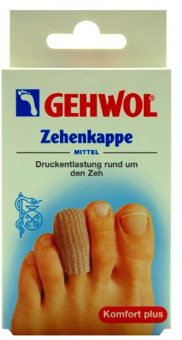 Gehwol 1026805 Zehenkappe Polymer-Gel-Kissen, mittel