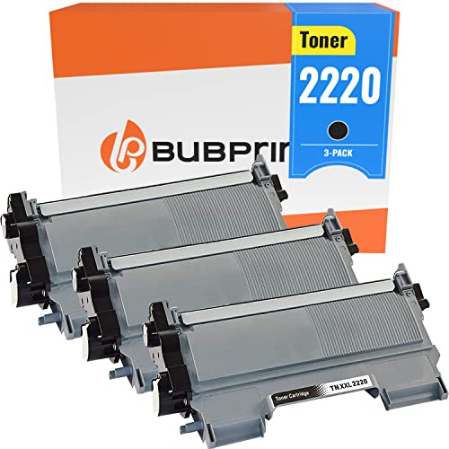 Bubprint XXL 3 Toner kompatibel als Ersatz für Brother TN2220 TN2210 für MFC-7360N MFC-7460DN HL-2130 HL-2135W HL-2240 HL-2240D HL-2250DN DCP-7055 DCP-7055W Fax 2840 Fax 2940 Schwarz