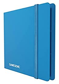 Casual Album 24-Pocket | Organize Standard and Japanese Size Collectible Cards | Premium Card Game Protector | Holds up to 480 Cards |Ideal for Playset Collections | Blue Color | Made by Gamegenic