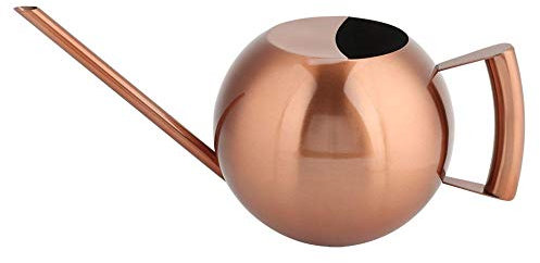 Edelstahl Gießkanne Topf 1000ml streuen(Bronze)