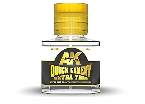 AK Interactive AK12001 Quick Cement Extra Thin
