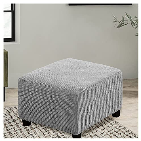 Hockerbezug Quadratisch Ottomane Schonbezug Quadratische Stretch Hocker Bezug Hocker Bezug für Ottomane Überzug Hockerbezug Quadratische Ottomane Abdeckungen ( Color : #2 , Size : 45x45cm/18x18in )
