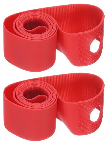 QUARKZMAN 2pcs Bande Jante Velo 12 x 20mm Protecteur Jante PVC pour Chambre A Air Bande Roue Velo Ruban Anti-Rayures Coussin Protection pour Velo Route VTT Velo Montagne