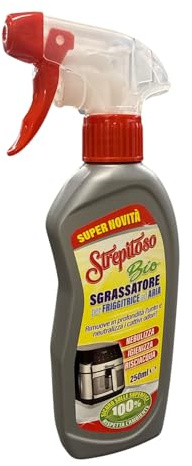 Sgrassatore Bio per Friggitrice ad Aria, Detergente Spray Professionale, Formula Concentrata, 250ml