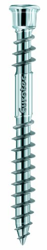 EUROTEC Terrassotec Terrassenschrauben Edelstahl A2 5,5x50mm + Drill Stop, 500 Stück im Eimer
