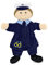 Sterntaler 3601645 Handpuppe Polizist, 29 x 27 x 9 cm, Blau