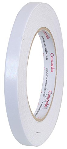 Pro Power ADST12X33 Ruban adhésif double face 12 mm x 33 m Blanc