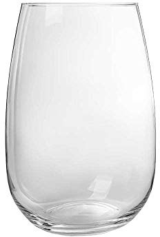 Sandra Rich Glasvase Dekoglas Belly Glas klar H 40cm Ø 27,5cm