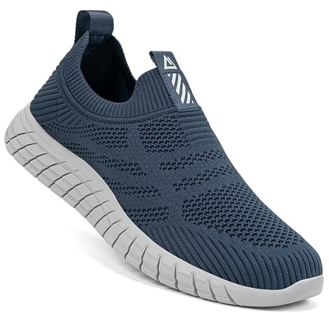 ODCKOI Chaussures De Sport Homme Slip on Baskets Sans Lacets Antidérapantes De Respirantes Légères et Confortable Outdoor Fitness Running Sneakers-SHLAN-41