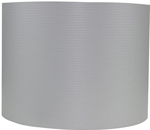 Top-Multi formstabile PVC Sichtschutzstreifen HART für Doppelstabmattenzäune 10 Streifen in Hellgrau