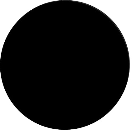 YIWONFU Plaque Acrylique Noir 1 Pièces, Feuille Acrylique Rond 1mm, Plaque Plastique pour Les Cadres Photo, Les Expositions de Projets, Les Peintures et Plus Encore, 30cm de diamètre