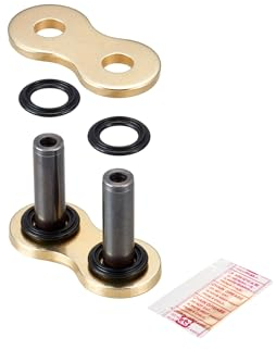 Kettenschloss DID Nietschloss ZJ gold/schwarz für Kette 525VX3 5/8 x 5/16 x 10,16