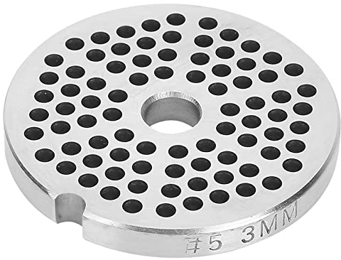 Herramientas para Carne y Aves de Corral, Cuchilla para Picadora de Carne de Acero Inoxidable, Placa para Picadora, Accesorios de Repuesto para Cuchillo de Disco (3mm)