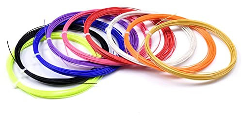 Badmintonsaite | Schlägersaite | Badmintonsaitenrolle | Schlägerlinien Badminton | Badmintonsaite Linee | Badminton Reparatur Zubehör für Sport Ersatztraining