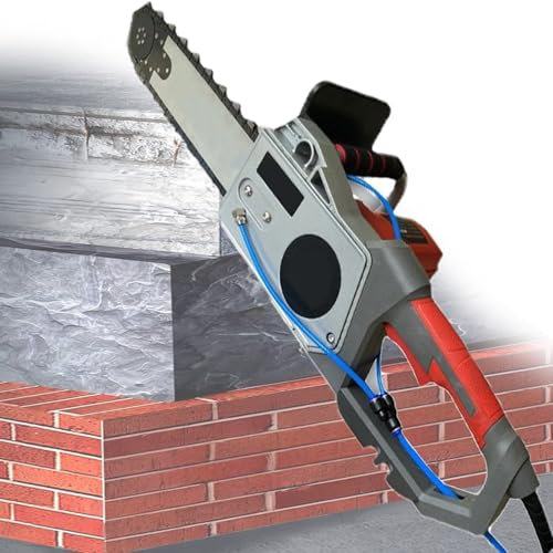 Tronçonneuse sans balais, coupe-mur en béton, tronçonneuse électrique pour béton, avec suppression de la poussière alimentée par eau, tronçonneuse portative, tronçonneuse 6000r/min,480