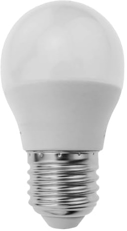Bombilla LED Inteligente WiFi + Bluetooth, G45 E27 6,5W, D45*H89 mm, RGB+2700K-6500K, control por app y voz