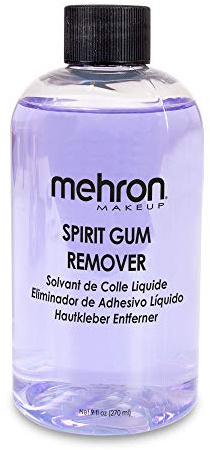 Mehron Makeup Spirit Gum Adhesive Makeup Remover - 9 Fl oz