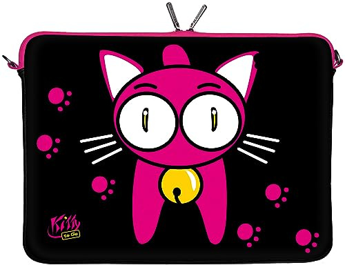 KITTY TO GO LS133-10 Designer Netbook Sleeve 10.2 Laptop Cover neoprene soft carry case up to 10.2 inch Anti Shock System