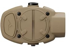 Princeton Tec Switch MPLS 10 Lumen Ultrabright Red/White LED Light, Universal Mounting System for Hardhats and Flexi-Neck Design, Essential for Law Enforcement, Military, and Trade Work, Tan
