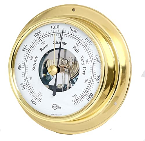 Barigo Barometer Tempo Messing 110 mm x 32 mm 183ms