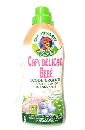 Chante Clair Bebè, detersivo delicato antibatterico, mandorla, 750 ml