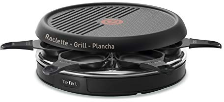 Tefal RE1288 Raclette/Grill/Plancha Thermoplast Noir